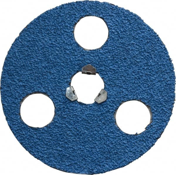 Norton - 4-1/2" Diam 36 Grit Fiber Disc - Very Coarse Grade, Zirconia Alumina, Series F826 - Caliber Tooling