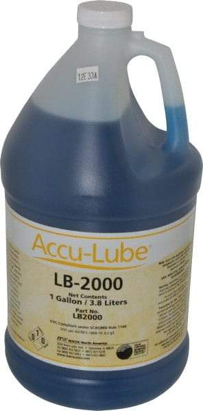 Accu-Lube - Accu-Lube LB-2000, 1 Gal Bottle Cutting & Sawing Fluid - Natural Ingredients, For Broaching, Drilling, Grinding, Machining, Spline Rolling, Tapping - Caliber Tooling