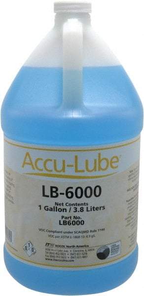 Accu-Lube - Accu-Lube LB-6000, 1 Gal Bottle Cutting & Sawing Fluid - Natural Ingredients, For Aluminum Machining, Drilling, Light-Duty Milling, Punching, Tapping - Caliber Tooling