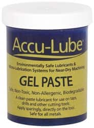 Accu-Lube - Accu-Lube, 8 oz Jar Cutting Fluid - Natural Ingredients, For Drilling, Reaming, Tapping - Caliber Tooling