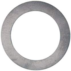 Made in USA - 0.02" Thick, 1-1/2" Inside x 2-1/8" OD, Round Shim - Uncoated 302/304 Stainless Steel - Caliber Tooling