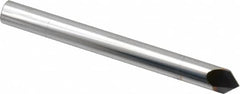 Niagara Cutter - 1/4" Diam 2 Flute Single End Solid Carbide Chamfer Mill - Caliber Tooling