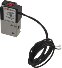 ARO/Ingersoll-Rand - 1/8", 3-Way Body Ported Stacking Solenoid Valve - 24 VDC, 0.2 CV Rate, 2.4" High - Caliber Tooling