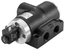 ARO/Ingersoll-Rand - 3/8", K Series 4-Way High Flow Stacking Solenoid Valve - 120 VAC, 2.3 CV Rate, 2.56" High - Caliber Tooling