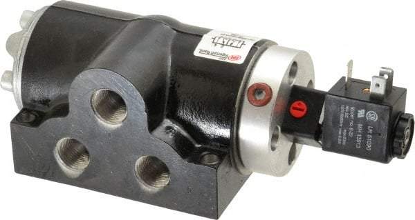 ARO/Ingersoll-Rand - 3/8", K Series 4-Way High Flow Stacking Solenoid Valve - 120 VAC, 2.3 CV Rate, 2.56" High - Caliber Tooling