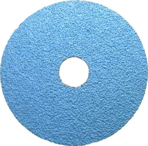 Norton - 4-1/2" Diam 7/8" Hole 36 Grit Fiber Disc - Very Coarse Grade, Zirconia Alumina, Series F826 - Caliber Tooling