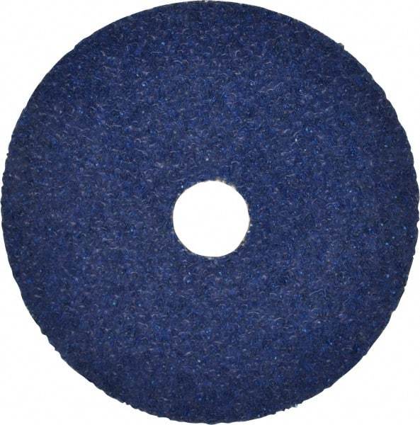 Norton - 5" Diam 7/8" Hole 24 Grit Fiber Disc - Very Coarse Grade, Zirconia Alumina, Series F826 - Caliber Tooling