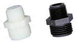 Green Leaf - 3/4 MGHT & 3/4 MGHT Garden Hose Adapter - Polypropylene, Male Hose to Male Pipe Connector - Caliber Tooling