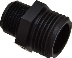 Green Leaf - 1/2 MPT & 3/4 MGHT Garden Hose Adapter - Polypropylene, Male Hose to Male Pipe Connector - Caliber Tooling