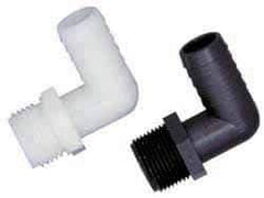 Green Leaf - 3/4 MGHT Garden Hose Adapter - Polypropylene, Male Hose to Barb Connector - Caliber Tooling