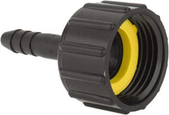 Green Leaf - 3/4 FGHT Garden Hose Adapter - Polypropylene, Female Hose to Barb Connector - Caliber Tooling