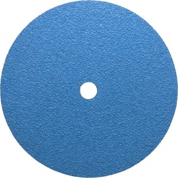 Norton - 9-1/8" Diam 7/8" Hole 24 Grit Fiber Disc - Very Coarse Grade, Zirconia Alumina, Series F826 - Caliber Tooling