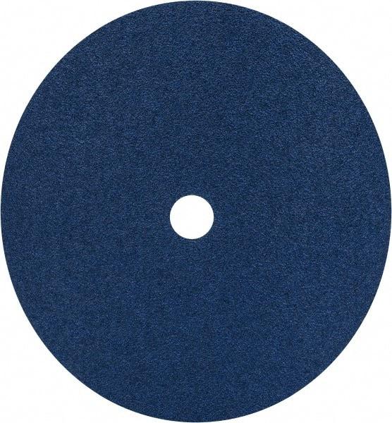 Norton - 9-1/8" Diam 7/8" Hole 50 Grit Fiber Disc - Coarse Grade, Zirconia Alumina, Series F826 - Caliber Tooling