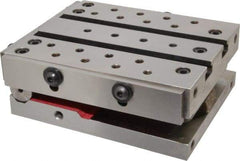 Suburban Tool - 6" Long x 5" Wide x 2-1/4" High, Precision Steel Sine Plate - Square to within 0.0002", 0.0002" Tolerance, 3/8-16 Hole - Caliber Tooling