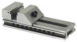 Suburban Tool - 6" Jaw Width, 8-1/2" Jaw Opening Capacity, 1-11/16" Jaw Height, Toolmaker's Vise - Flat Jaw, 0.0003" Parallelism, 0.0003" Squareness, 12" OAL x 6" OAW x 3-7/16" OAH - Caliber Tooling