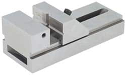 Suburban Tool - 2" Jaw Width, 3-1/4" Jaw Opening Capacity, 1" Jaw Height, Toolmaker's Vise - Flat Jaw, 0.0002" Parallelism, 0.0002" Squareness, 5-7/8" OAL x 2" OAW x 2" OAH - Caliber Tooling