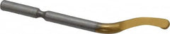 Noga - S10 Right-Handed High Speed Steel Deburring Swivel Blade - Use on Hole Edge & Straight Edge Surfaces - Caliber Tooling