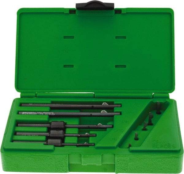 Cogsdill Tool - 5 Piece Power Deburring Tool Set - Includes 1/8 to 1/4" Diam Hole Range Tools - Caliber Tooling