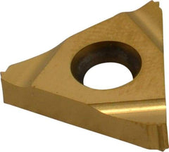 Carmex - 16ER External Right Hand ISO Laydown Threading Insert - Grade MXC, TiN Coated Carbide - Caliber Tooling