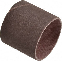 3M - 240 Grit Aluminum Oxide Coated Spiral Band - 1" Diam x 1" Wide, Very Fine Grade - Caliber Tooling