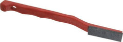 Value Collection - 240 Grit Red Single-Ended Boron Carbide Hand Hone - Very Fine Grade, 5-1/2" OAL, with Cutting Dimensions of 1-9/16" Length x 1/2" Wide x 3/16" High