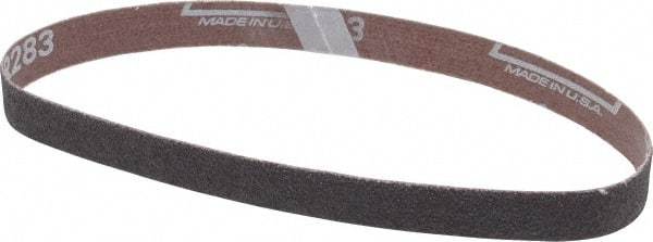 Norton - 3/4" Wide x 20-1/2" OAL, 40 Grit, Aluminum Oxide Abrasive Belt - Aluminum Oxide, Coarse, Coated, Cloth Backing, Series R283 - Caliber Tooling