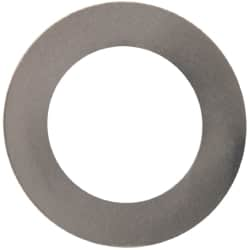 Made in USA - 0.005" Thick, 5/8" Inside x 1" OD, Round Shim - 9/16" Screw, Uncoated 316 Stainless Steel - Caliber Tooling