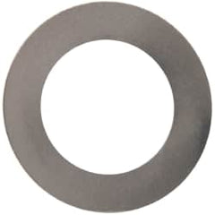 Made in USA - 0.005" Thick, 5/8" Inside x 1" OD, Round Shim - 9/16" Screw, Uncoated 316 Stainless Steel - Caliber Tooling