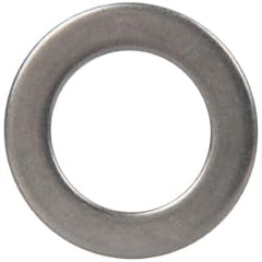 Made in USA - 0.06" Thick, 5/8" Inside x 1" OD, Round Shim - 9/16" Screw, Uncoated 316 Stainless Steel - Caliber Tooling