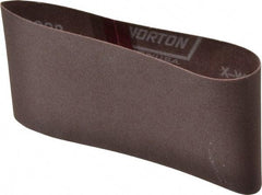 Norton - 3-1/2" Wide x 15-1/2" OAL, 150 Grit, Aluminum Oxide Abrasive Belt - Aluminum Oxide, Very Fine, Coated, Series R228 - Caliber Tooling