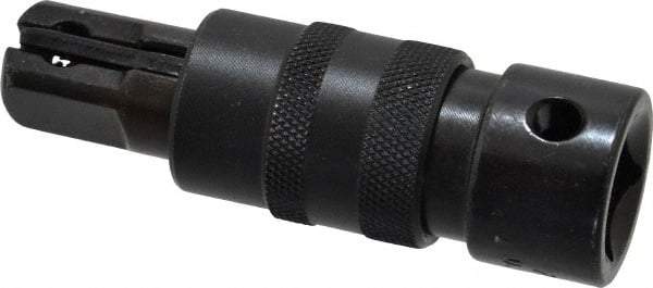 Proto - 1/2" Drive Impact Locking Socket Extension - 3" OAL, Black Oxide Finish - Caliber Tooling