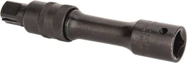 Proto - 1/2" Drive Impact Locking Socket Extension - 5" OAL, Black Oxide Finish - Caliber Tooling