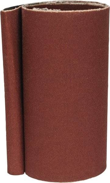 Tru-Maxx - 4" Wide x 24" OAL, 320 Grit, Aluminum Oxide Abrasive Belt - Aluminum Oxide, Extra Fine, Coated - Caliber Tooling