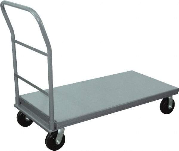 Jamco - 3,000 Lb Capacity Steel Platform Truck - 24" OAW, Phenolic Casters - Caliber Tooling