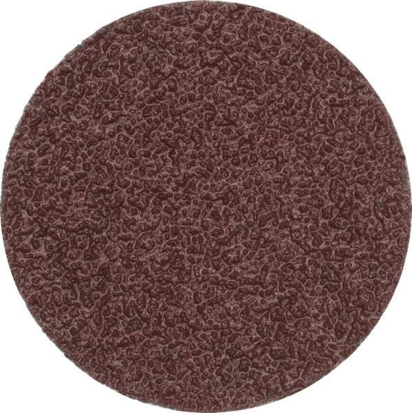 Made in USA - 3" Diam, 24 Grit Aluminum Oxide Adhesive PSA Disc - Very Coarse Grade, X Weighted Cloth Backing, For Low Speed Dual-Action Sanders, Random Orbital Sanders - Caliber Tooling