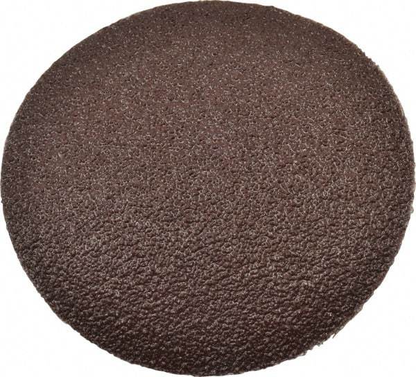 Made in USA - 4" Diam, 50 Grit Aluminum Oxide Adhesive PSA Disc - Coarse Grade, X Weighted Cloth Backing, For Low Speed Dual-Action Sanders, Random Orbital Sanders - Caliber Tooling