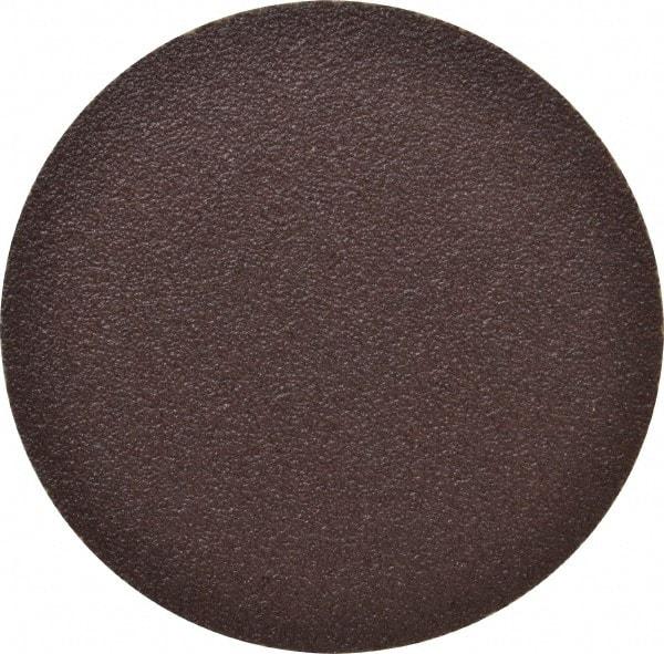 Made in USA - 8" Diam, 36 Grit Aluminum Oxide Adhesive PSA Disc - Very Coarse Grade, X Weighted Cloth Backing, For Low Speed Dual-Action Sanders, Random Orbital Sanders - Caliber Tooling