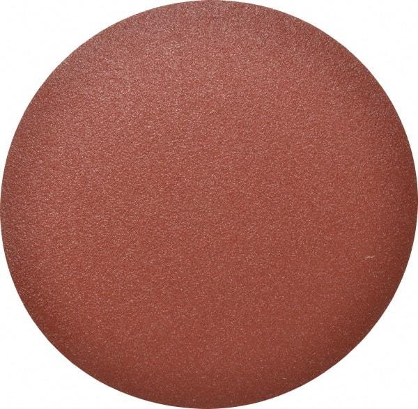 Made in USA - 8" Diam, 60 Grit Aluminum Oxide Adhesive PSA Disc - Medium Grade, X Weighted Cloth Backing, For Low Speed Dual-Action Sanders, Random Orbital Sanders - Caliber Tooling