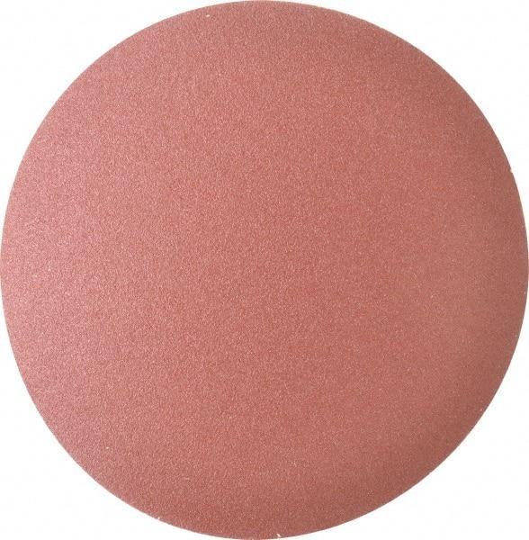 Made in USA - 8" Diam, 80 Grit Aluminum Oxide Adhesive PSA Disc - Medium Grade, X Weighted Cloth Backing, For Low Speed Dual-Action Sanders, Random Orbital Sanders - Caliber Tooling