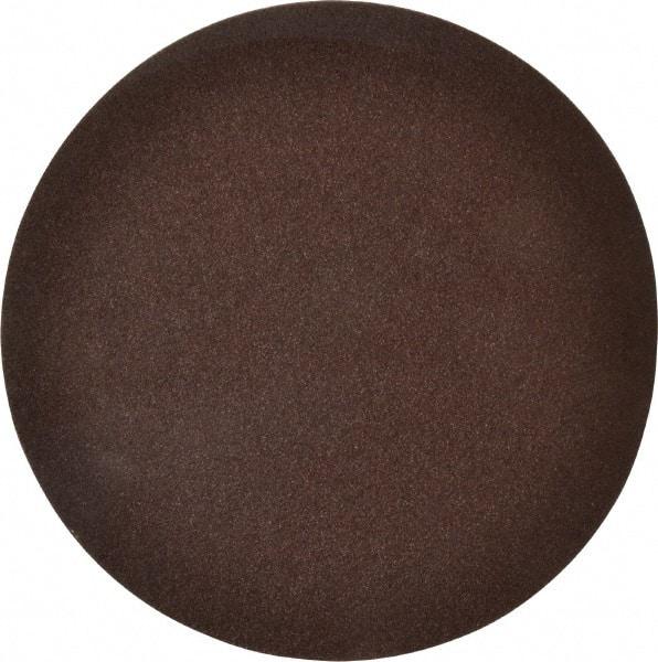 Made in USA - 10" Diam, 50 Grit Aluminum Oxide Adhesive PSA Disc - Coarse Grade, X Weighted Cloth Backing, For Low Speed Dual-Action Sanders, Random Orbital Sanders - Caliber Tooling