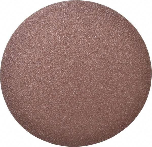 Made in USA - 12" Diam, 24 Grit Aluminum Oxide Adhesive PSA Disc - Very Coarse Grade, X Weighted Cloth Backing, For Low Speed Dual-Action Sanders, Random Orbital Sanders - Caliber Tooling