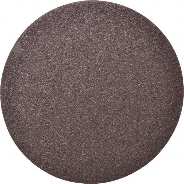 Made in USA - 12" Diam, 36 Grit Aluminum Oxide Adhesive PSA Disc - Very Coarse Grade, X Weighted Cloth Backing, For Low Speed Dual-Action Sanders, Random Orbital Sanders - Caliber Tooling