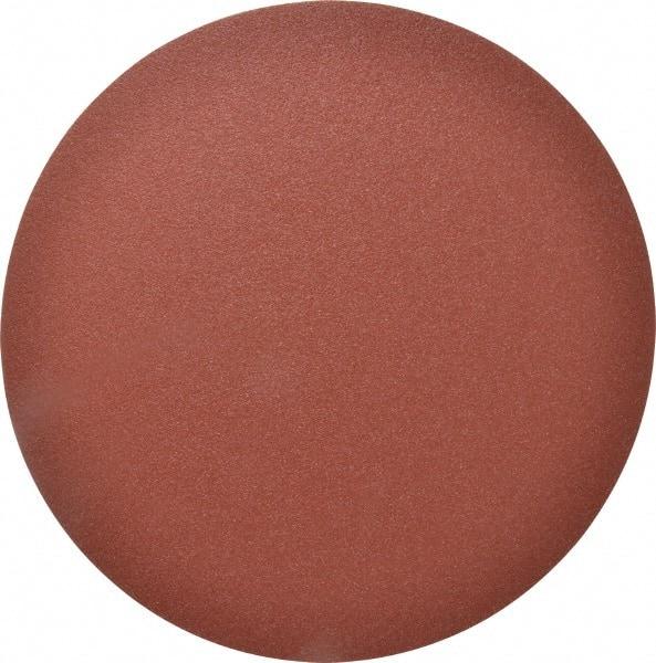 Made in USA - 12" Diam, 60 Grit Aluminum Oxide Adhesive PSA Disc - Medium Grade, X Weighted Cloth Backing, For Low Speed Dual-Action Sanders, Random Orbital Sanders - Caliber Tooling