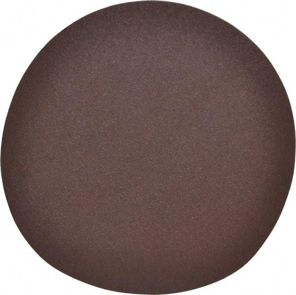 Made in USA - 14" Diam, 40 Grit Aluminum Oxide Adhesive PSA Disc - Coarse Grade, X Weighted Cloth Backing, For Low Speed Dual-Action Sanders, Random Orbital Sanders - Caliber Tooling