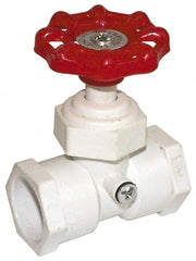 Legend Valve - 3/4" Pipe, 100 psi WOG Rating, PVC Stop & Waste Valve - Caliber Tooling