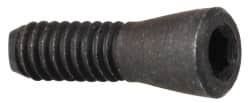 Cutting Tool Technologies - Hex Socket Lock Screw for Indexable Slotting Cutters - #1-72 Thread, For Use with Inserts - Caliber Tooling