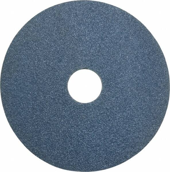 Camel Grinding Wheels - 4-1/2" Diam 7/8" Hole 80 Grit Fiber Disc - Medium Grade, Zirconia Alumina, 13,300 Max RPM - Caliber Tooling