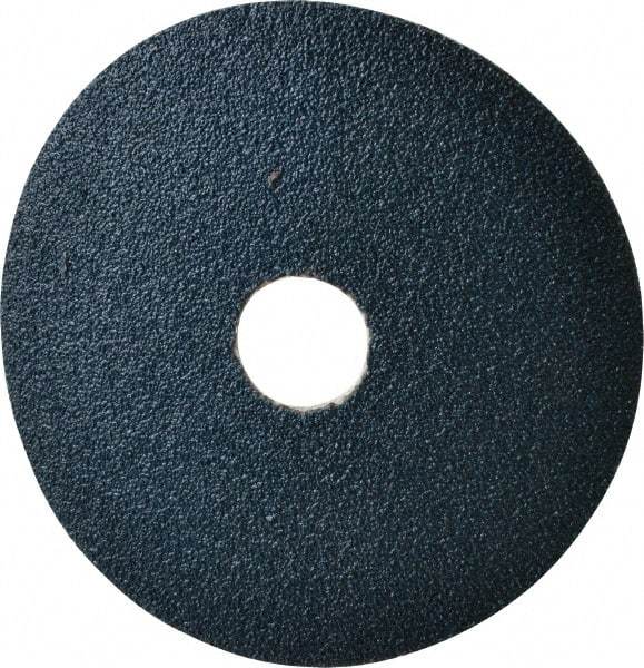 Camel Grinding Wheels - 4-1/2" Diam 7/8" Hole 50 Grit Fiber Disc - Coarse Grade, Zirconia Alumina, 13,300 Max RPM - Caliber Tooling