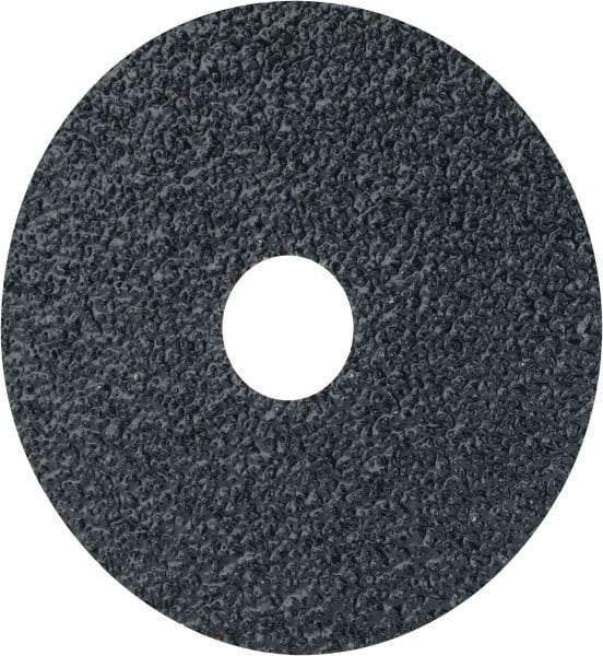 Camel Grinding Wheels - 4-1/2" Diam 7/8" Hole 24 Grit Fiber Disc - Very Coarse Grade, Zirconia Alumina, 13,300 Max RPM - Caliber Tooling