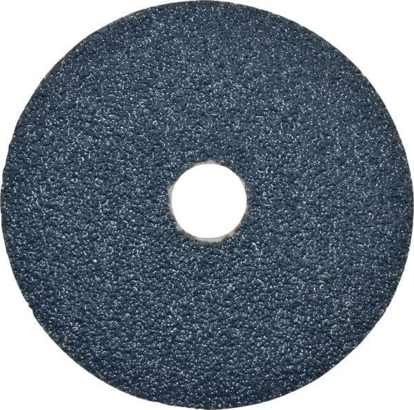 Camel Grinding Wheels - 5" Diam 7/8" Hole 36 Grit Fiber Disc - Very Coarse Grade, Zirconia Alumina, 12,200 Max RPM - Caliber Tooling